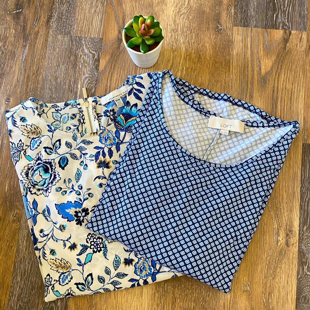 BOGO- sz M loft top, get fourteenth ave sZ M top.